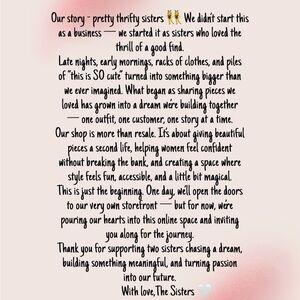 Thrifty Sisters Story Print